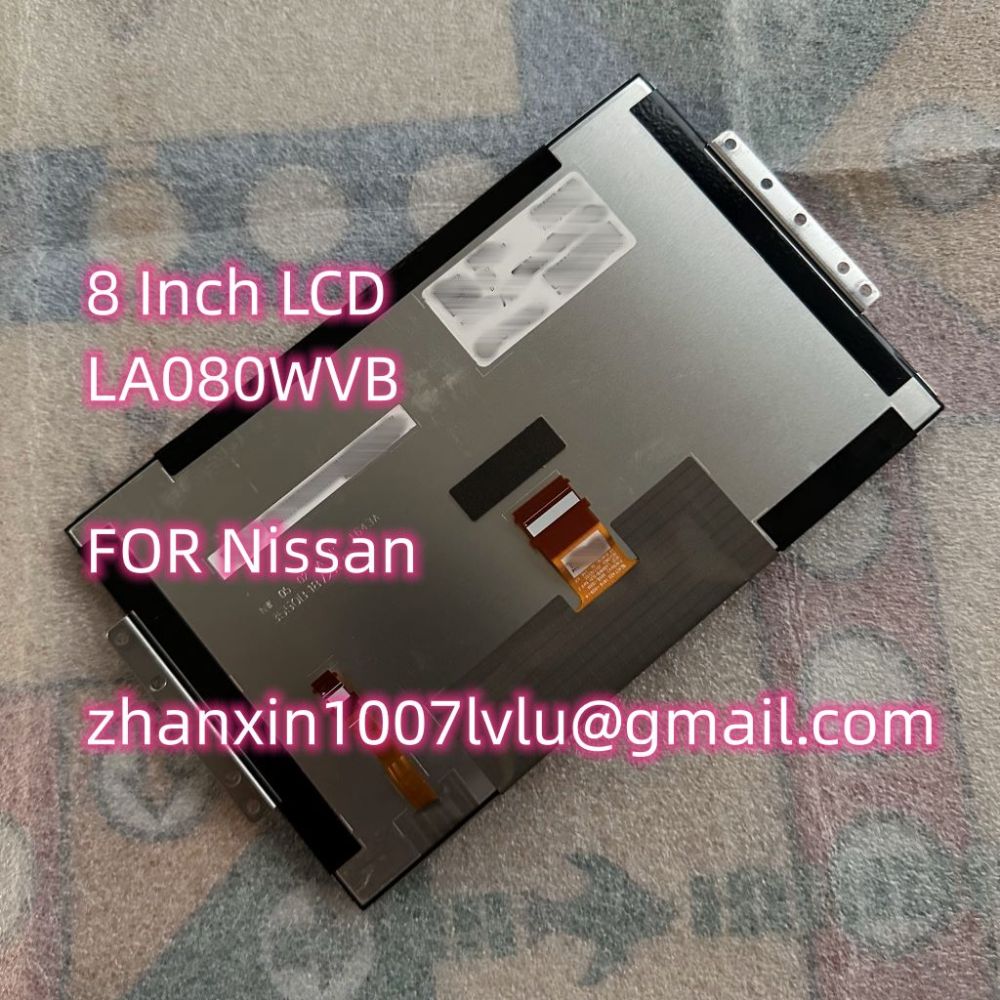 Original New 8 Inch LCD Display LA080VWB(SL)(01) For Nissan Bosch 2019-2020 Car Audio Multimedia Player Navigation Radio