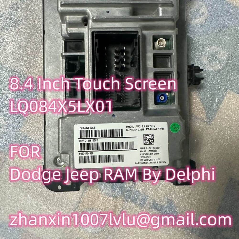 Original 8.4 Inch LCD WITH TOUCH SCREEN LQ084X5LX01 For Jeep VP2R_8.4 K4 K8 PHEV Car CD Audio Multimedia Player Navigation Radio