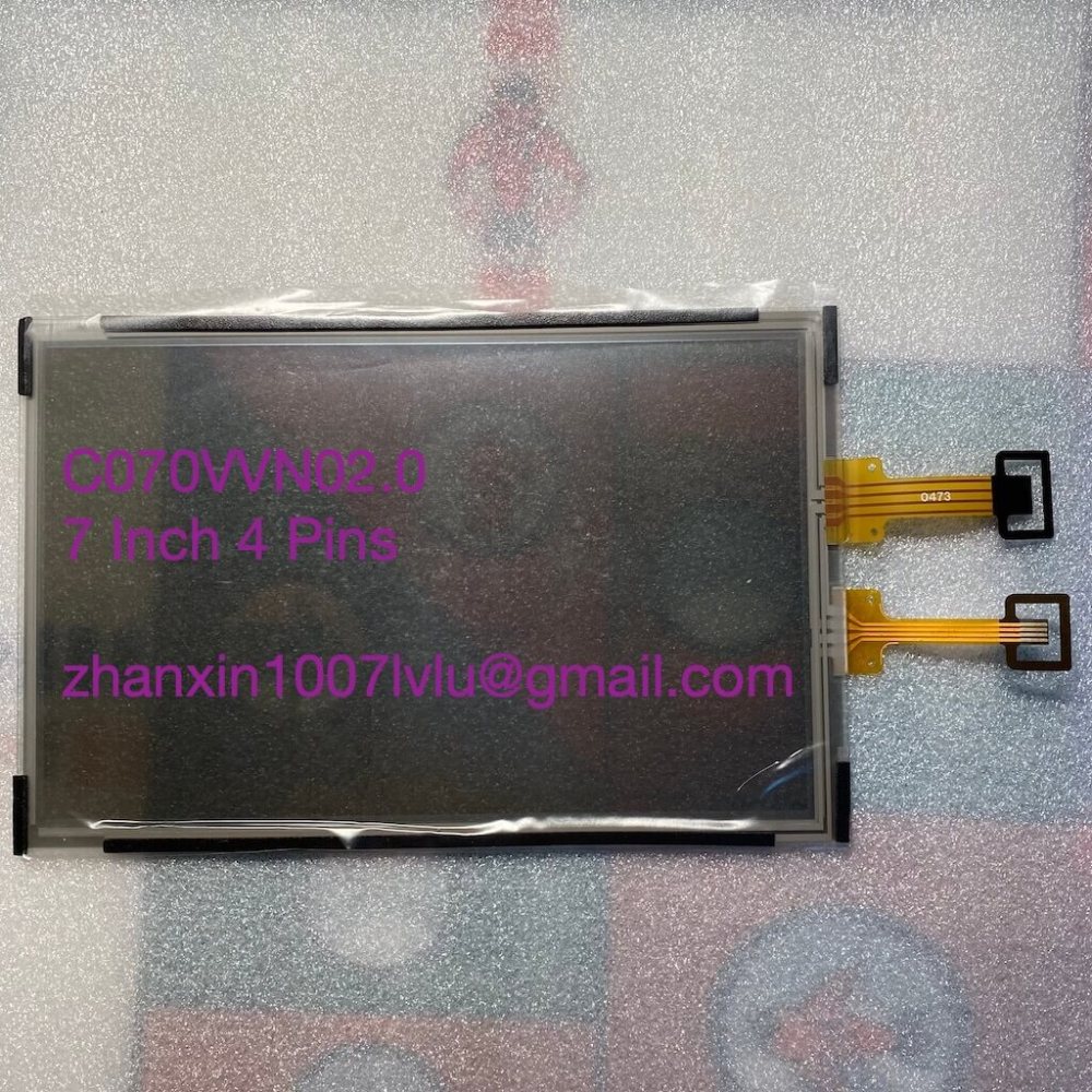 7 Inch 4 Pins Touch Screen Glass Digitizer For C070VVN02.0 Fit Honda Acura Car DVD Audio Radio Multimedia Player GPS Navigation