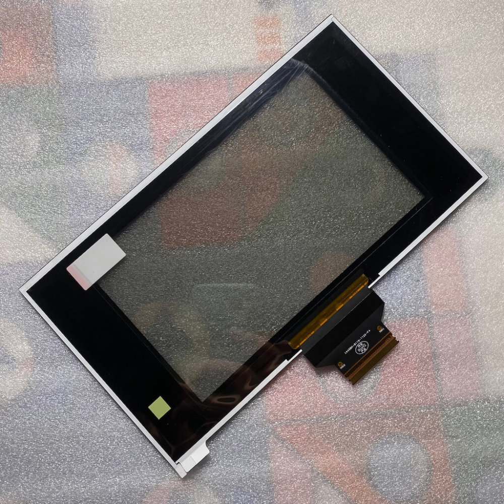 Original 7 Inch 61 Pins Touch Screen Glass Digitizer LPM070G215A For Peugeot Citroen Car DVD Audio Multimedia Navigation Radio
