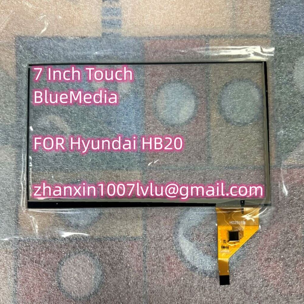 NEW 7 Inch LCD Display With Touch Screen For Hyundai HB20 BlueMedia Car Central Multimidia MAVN-HBPEL2 Navigation Radio