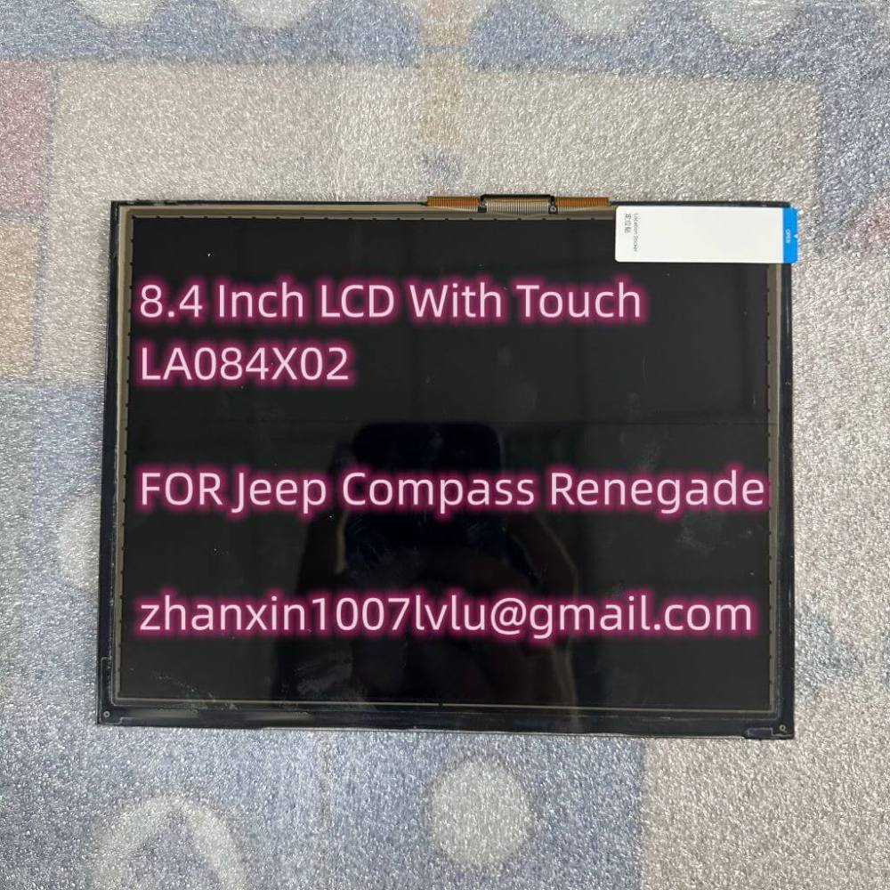 LCD Display With Touch Screen 8.4'' 40 Pin UAM Uconnect VP2R For 2017-2021 JEEP Compass Renegade Car CD Audio Radio Navigation