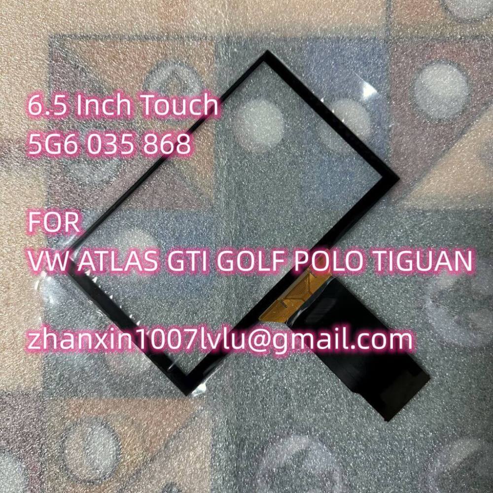 New 6.5 Inch Touch Screen 5G6 035 868 For Volkswagen Atlas Jetta Taos Polo Tiguan Car Audio Multimedia Player Navigation Raido
