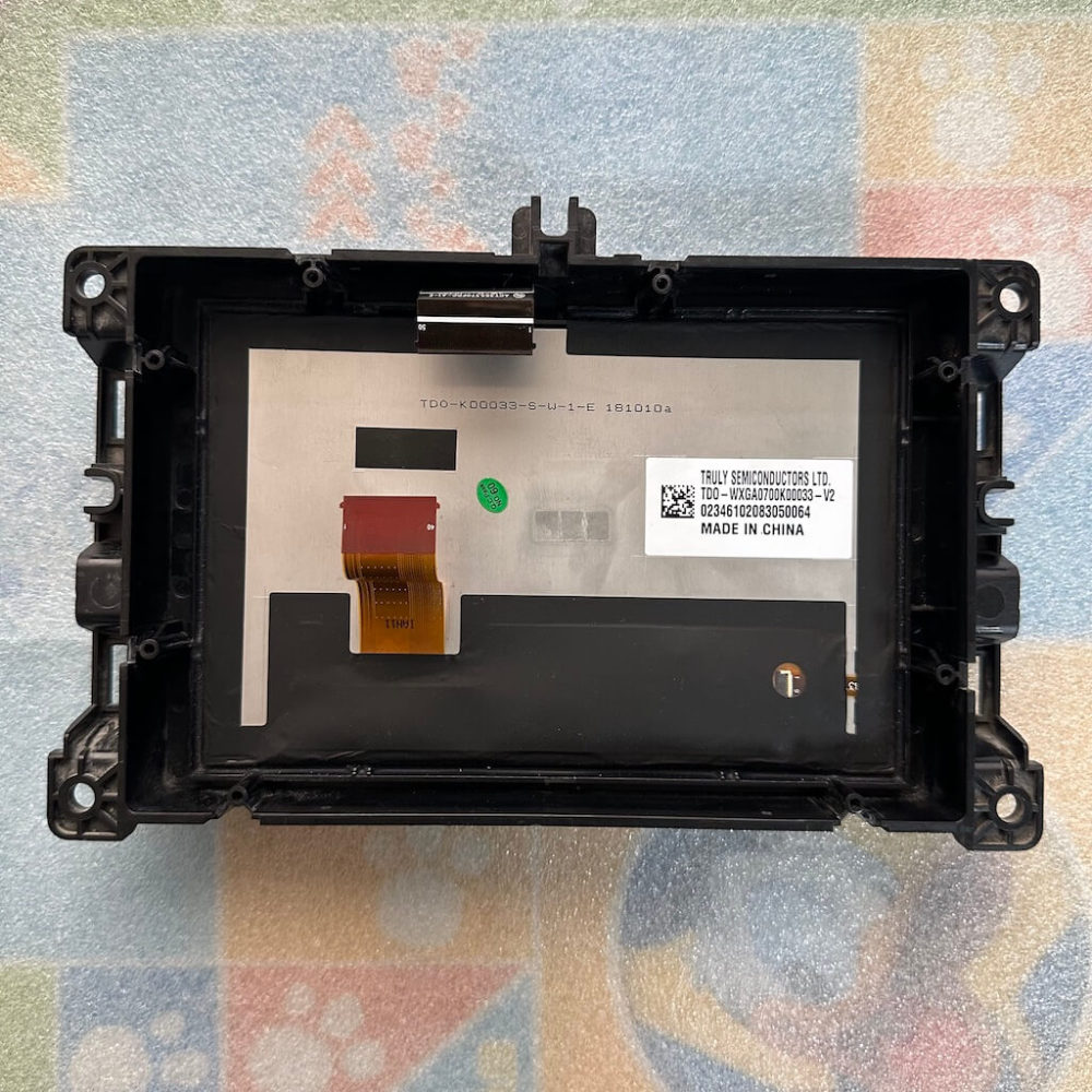 LCD Display With Touch Screen 7 Inch 40 Pin TDO-WXGA0700K00033 For 2017-2021 JEEP Compass Renegade Car CD Audio Radio Navigation