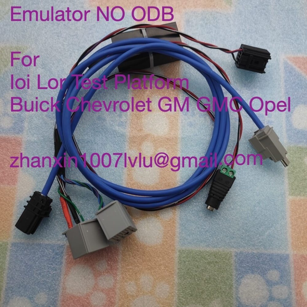 Emulator Decoder Without OBD For IOI LOR Test Cable Platform GM GMC Buick Cadillac Chevrolet Opel Car Radio Test Bench Tools