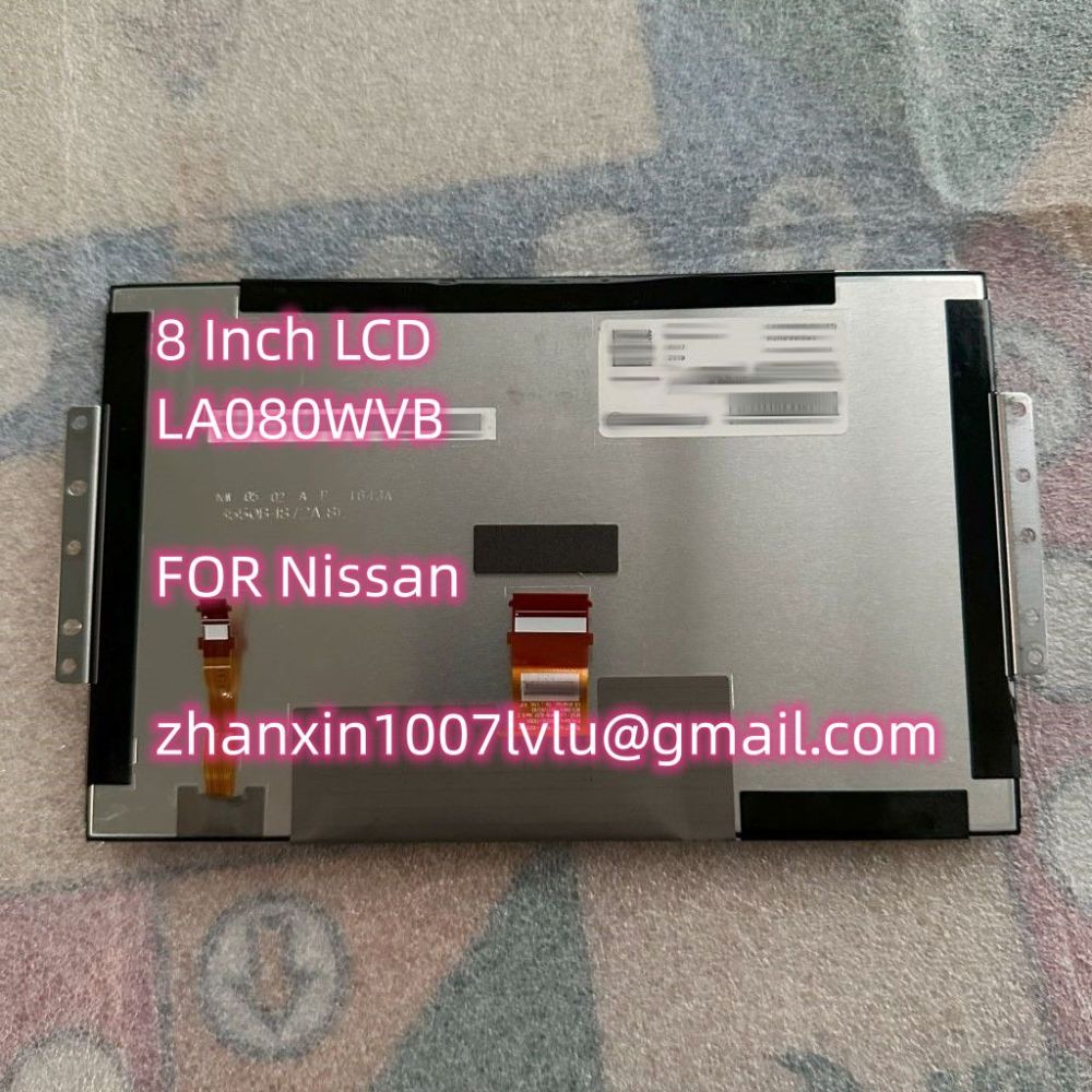 Original New 8 Inch LCD Display LA080VWB(SL)(01) For Nissan Bosch 2019-2020 Car Audio Multimedia Player Navigation Radio