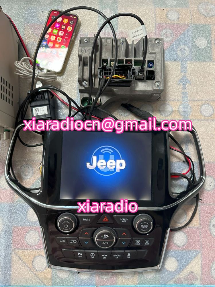 Free Shipping DHL FEDEX UPS Cable With Emulator Decoder For FAC Chrysler Dodge Jeep RAM Radio UAV UAQ VP2 Car Navigation Test Bench Tools Carplay Andrid