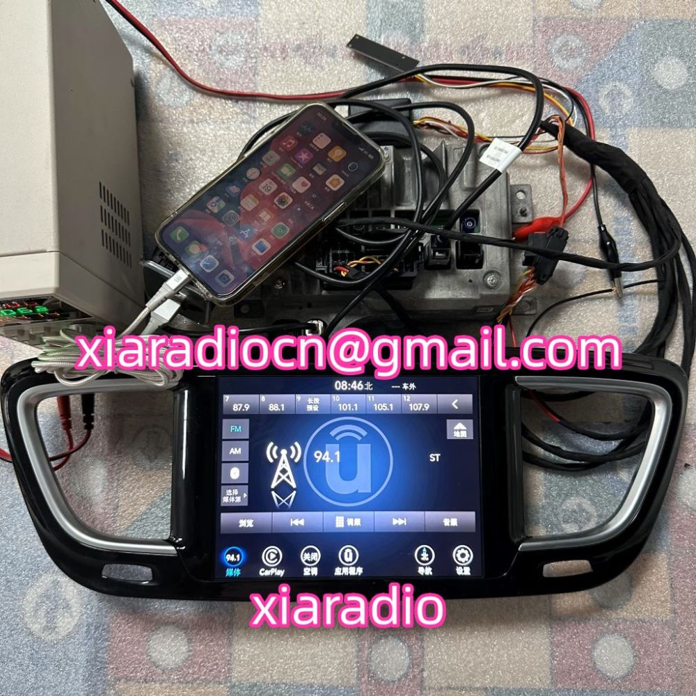 Cable With Emulator Decoder For FAC Chrysler Dodge Jeep RAM Radio UAV UAQ VP2 Car Navigation Test Bench Tools Carplay Andrid