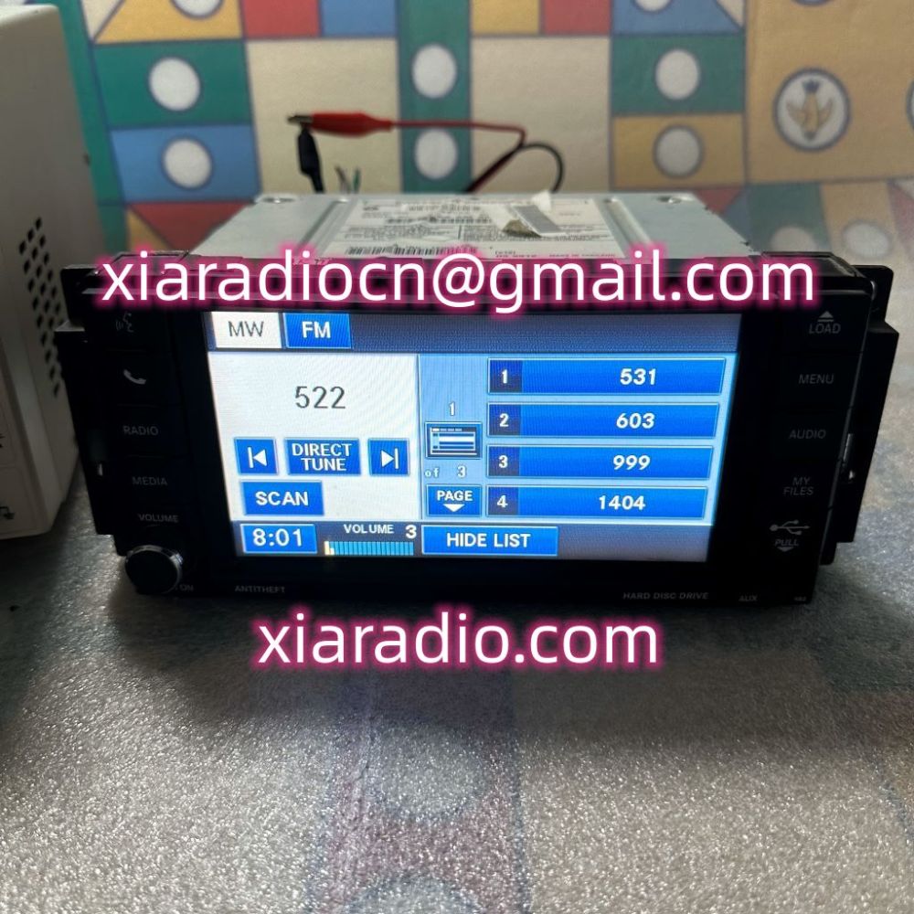 Cable With Emulator Decoder For FAC Chrysler Dodge Jeep RAM Radio RHB P05091338AF Car Navigation Test Bench Tools Carplay Andrid