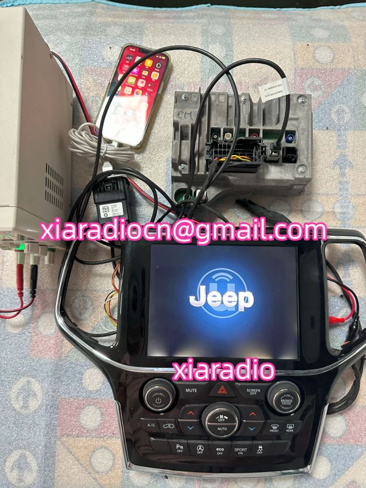 Cable With Emulator Decoder For FAC Chrysler Dodge Jeep RAM Radio UAV UAQ VP2 Car Navigation Test Bench Tools Carplay Andrid