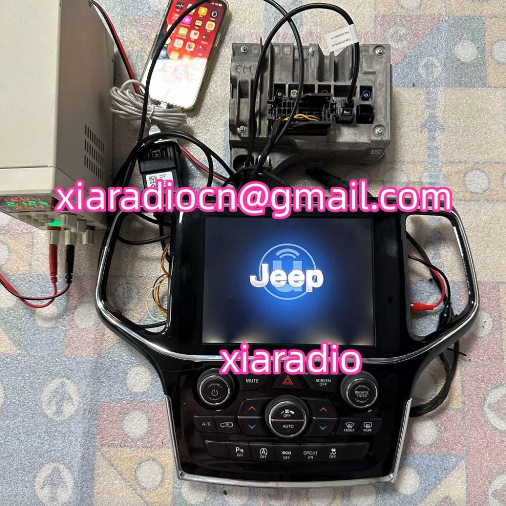 Cable With Emulator Decoder For FAC Chrysler Dodge Jeep RAM Radio UAV UAQ VP2 Car Navigation Test Bench Tools Carplay Andrid