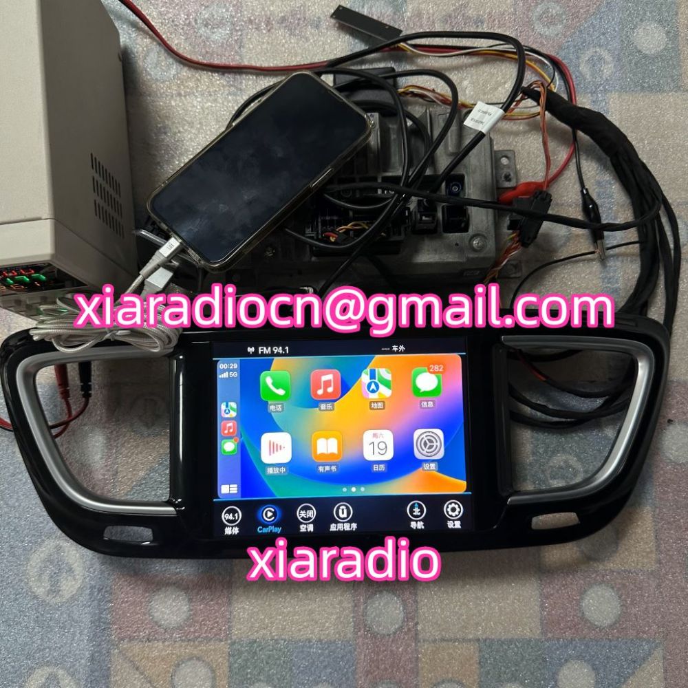 Cable With Emulator Decoder For FAC Chrysler Dodge Jeep RAM Radio UAV UAQ VP2 Car Navigation Test Bench Tools Carplay Andrid