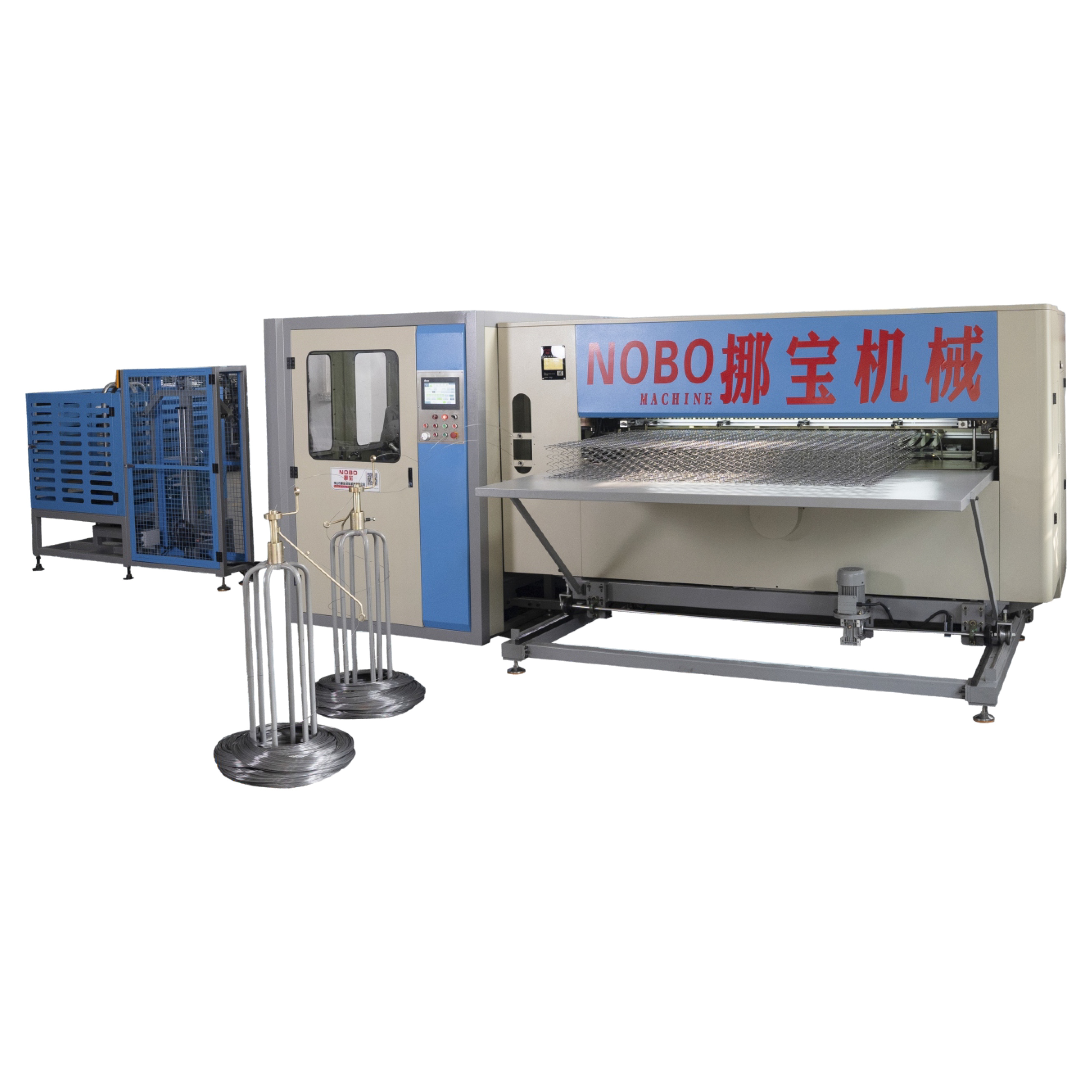 Automatic Bonnell Spring Bed Net Machine