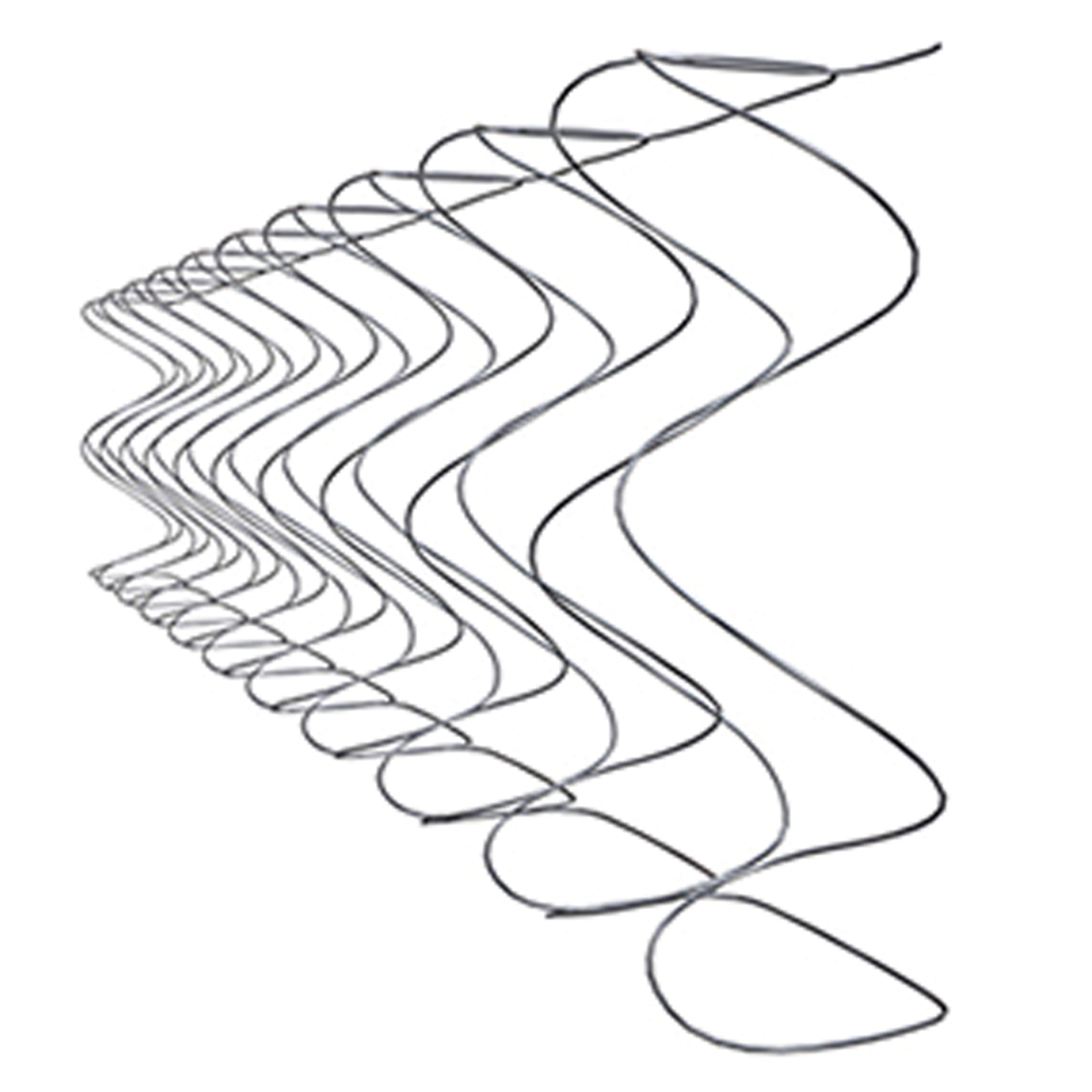 Continuous (Superlastic) Spring Coiling Machine