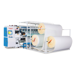 Intelligent chain stitch non shuttle multi-needle quilting machine