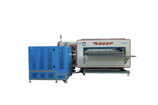 CNC Side push Spring Mattress Bed Net Production Line