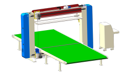 Oscillating Double Foam Cutting Machine