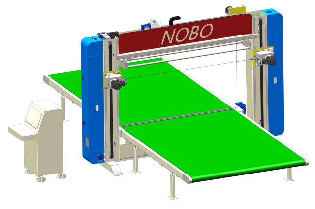 Oscillating Double Foam Cutting Machine