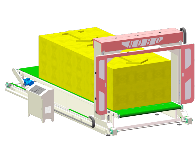 Continuous Horizontal Foam Cutting Machine
