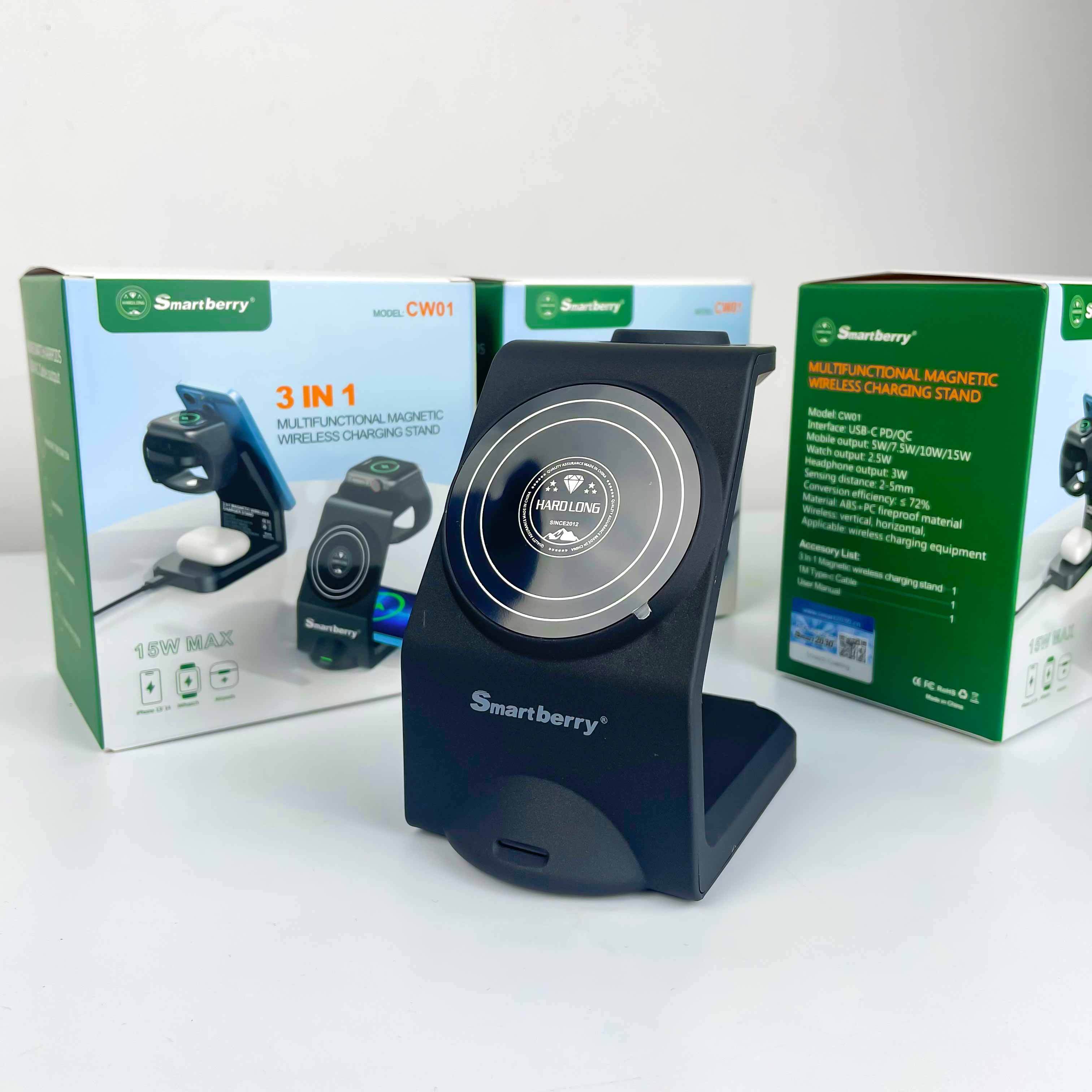 Smartberry 智能无线充CW01,Huilong Group