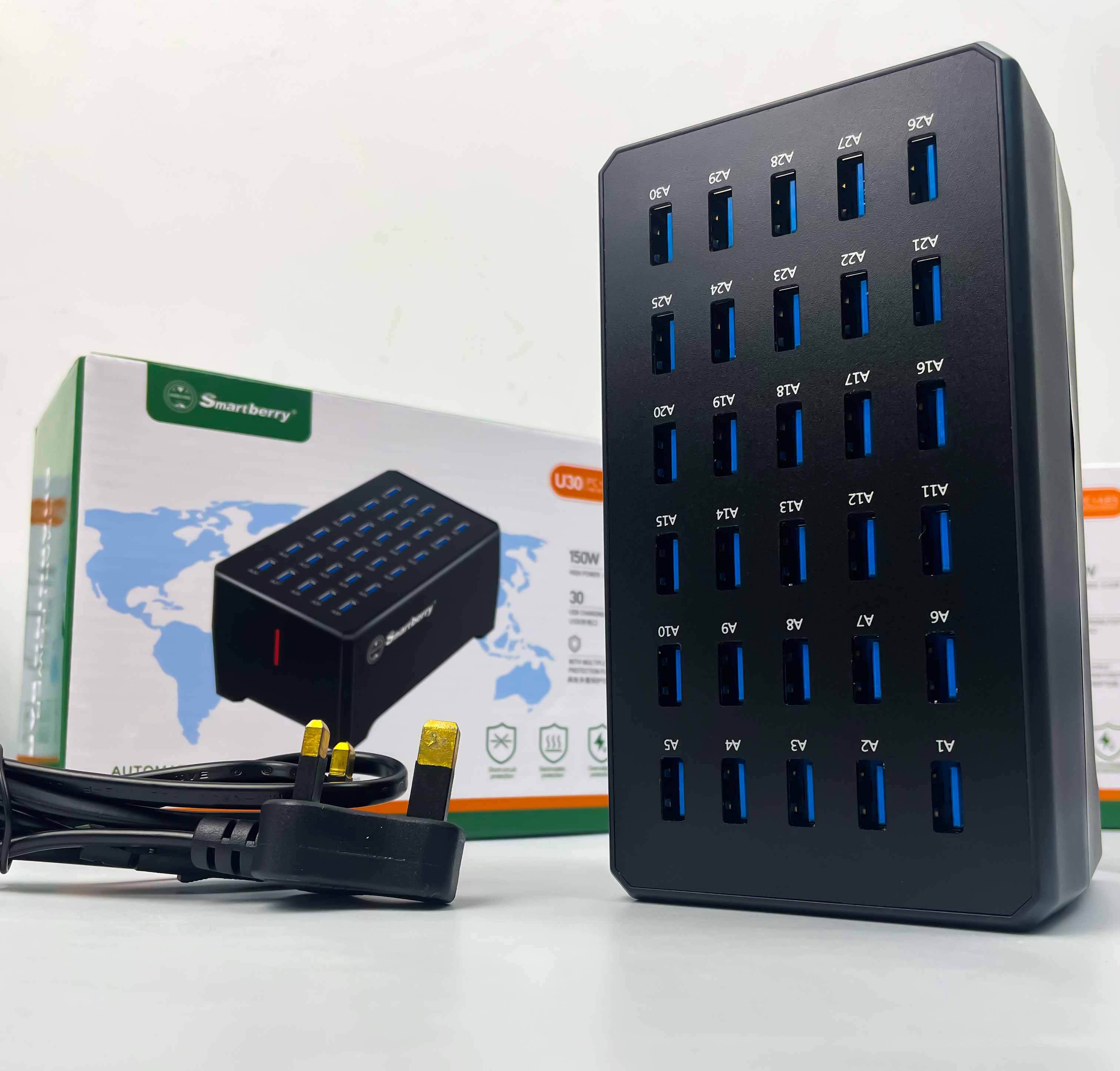 Smartberry smart charger U30,nodizz
