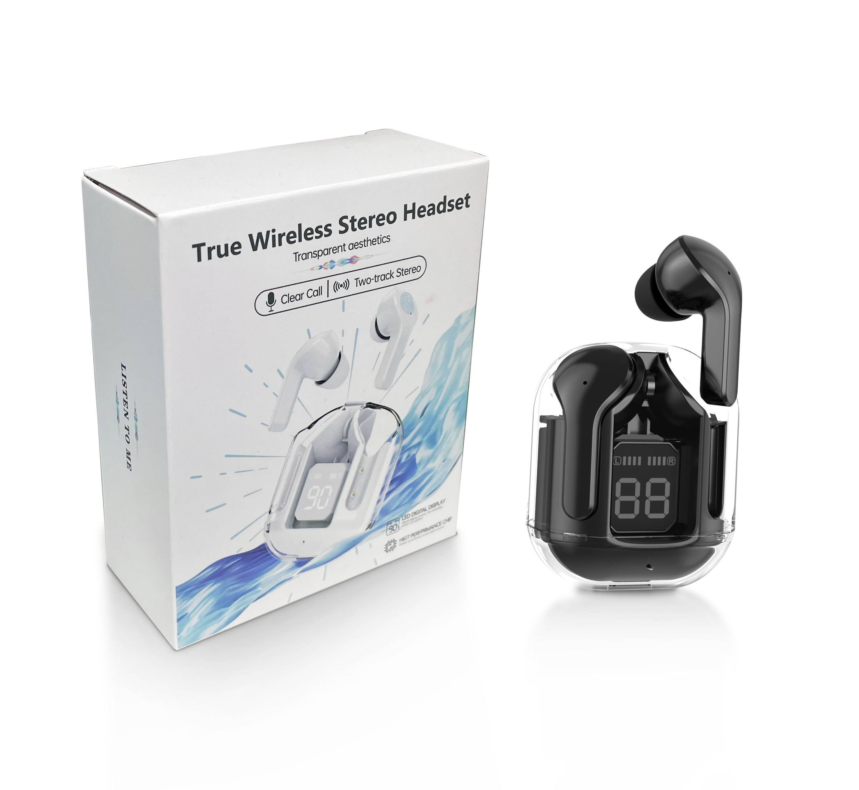 Neutral Wireless Bluetooth earphones H60,nodizz