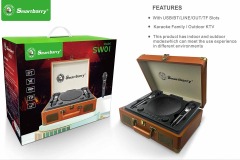 Smartbarry ميكروفون صوت بلوتوث SW01,Huilong Group