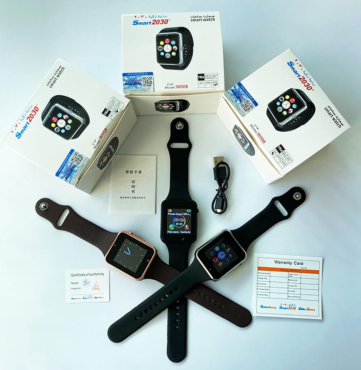 Smartbarry children's smartwatch W008,nodizz