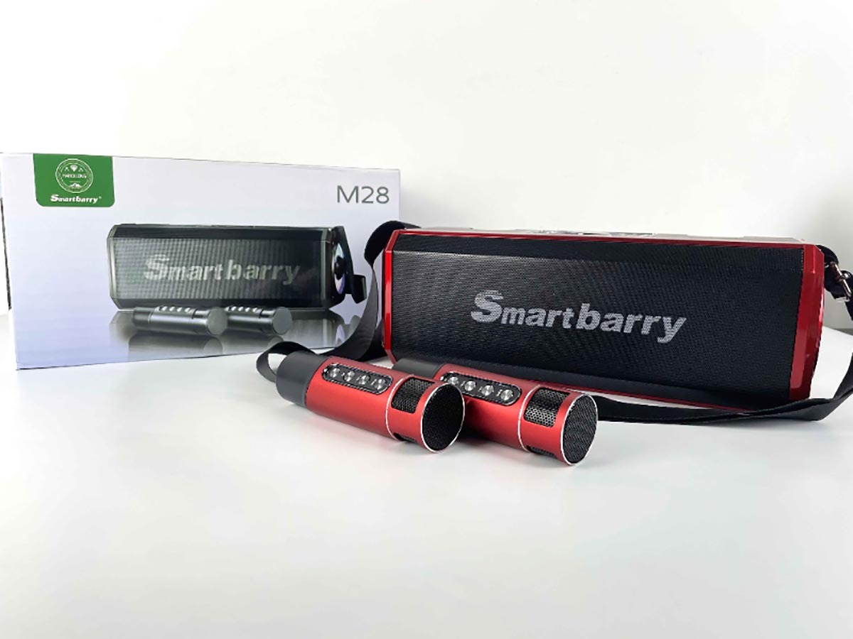 Smartbarry ميكروفون صوت بلوتوث M28,Huilong Group