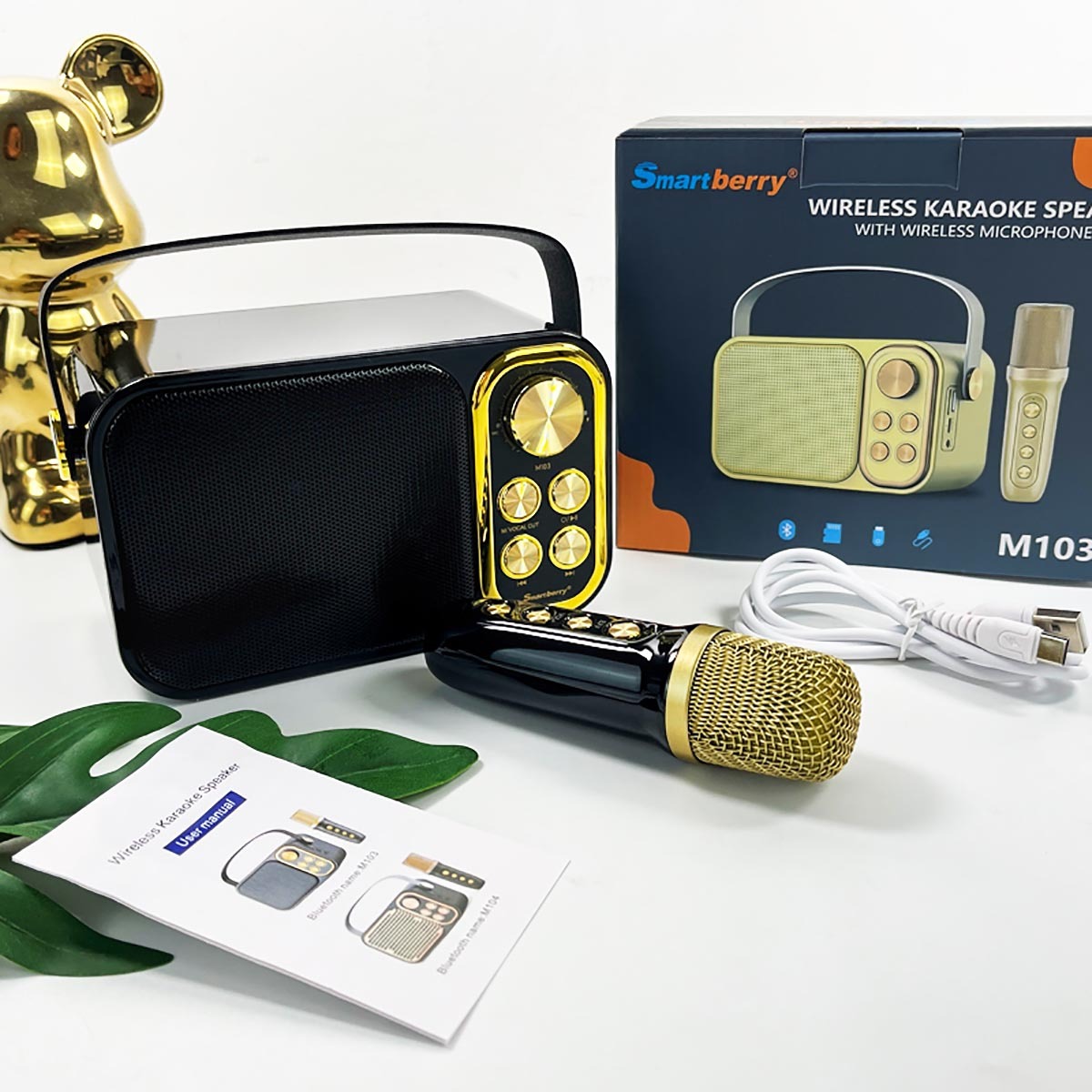 Smartbarry ميكروفون صوت بلوتوث M103,Huilong Group