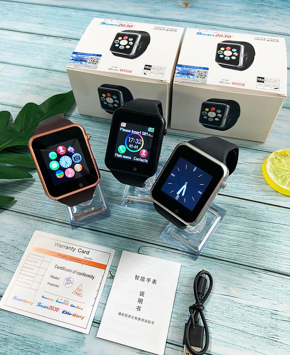 Smartbarry children's smartwatch W008,nodizz