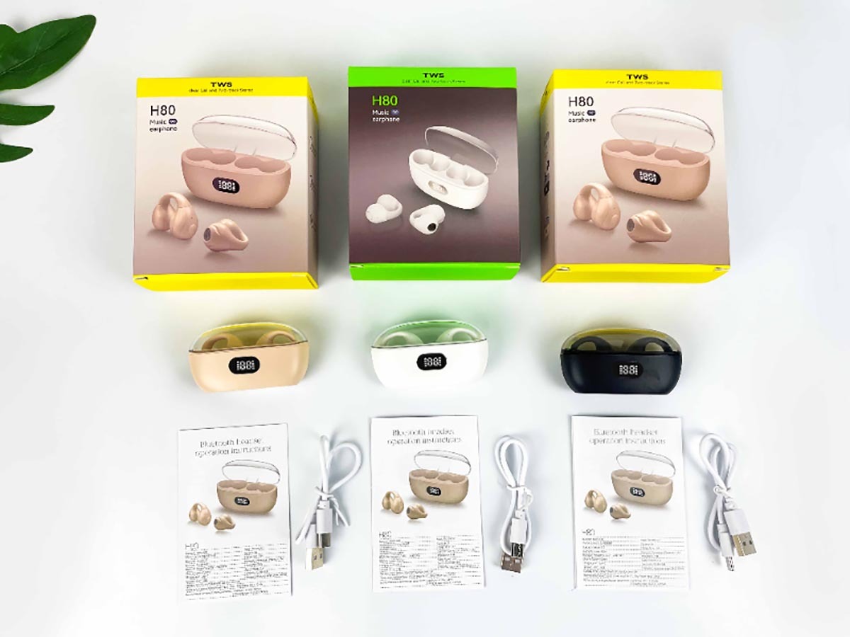 Neutral  Wireless Bluetooth earphones H80Pro,nodizz
