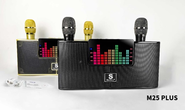 Smartbarry ميكروفون صوت بلوتوث M25Plus,Huilong Group