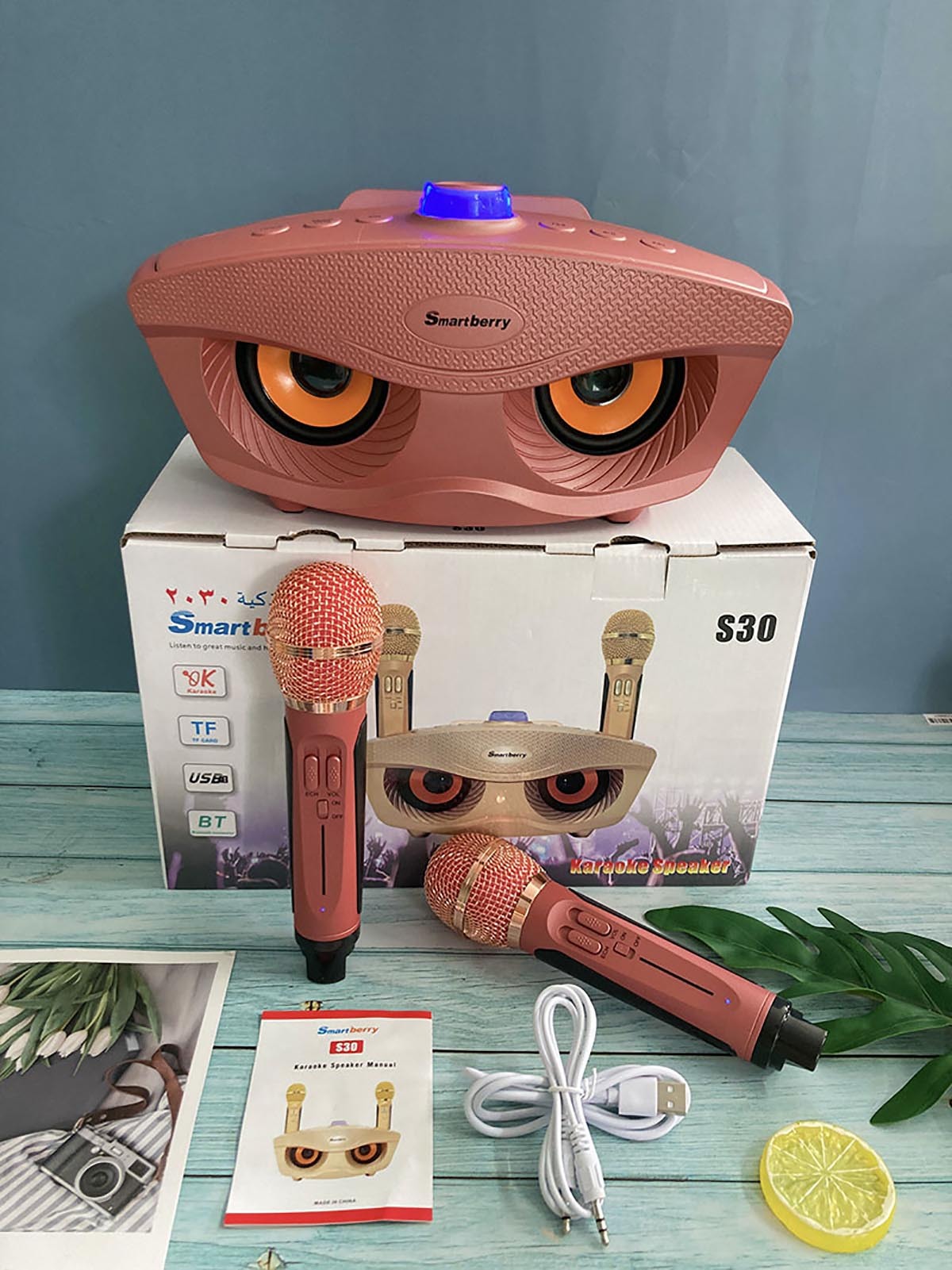 Smartbarry Bluetooth audio microphone S30,nodizz