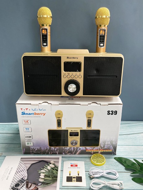 Smartbarry ميكروفون صوت بلوتوث S39,Huilong Group
