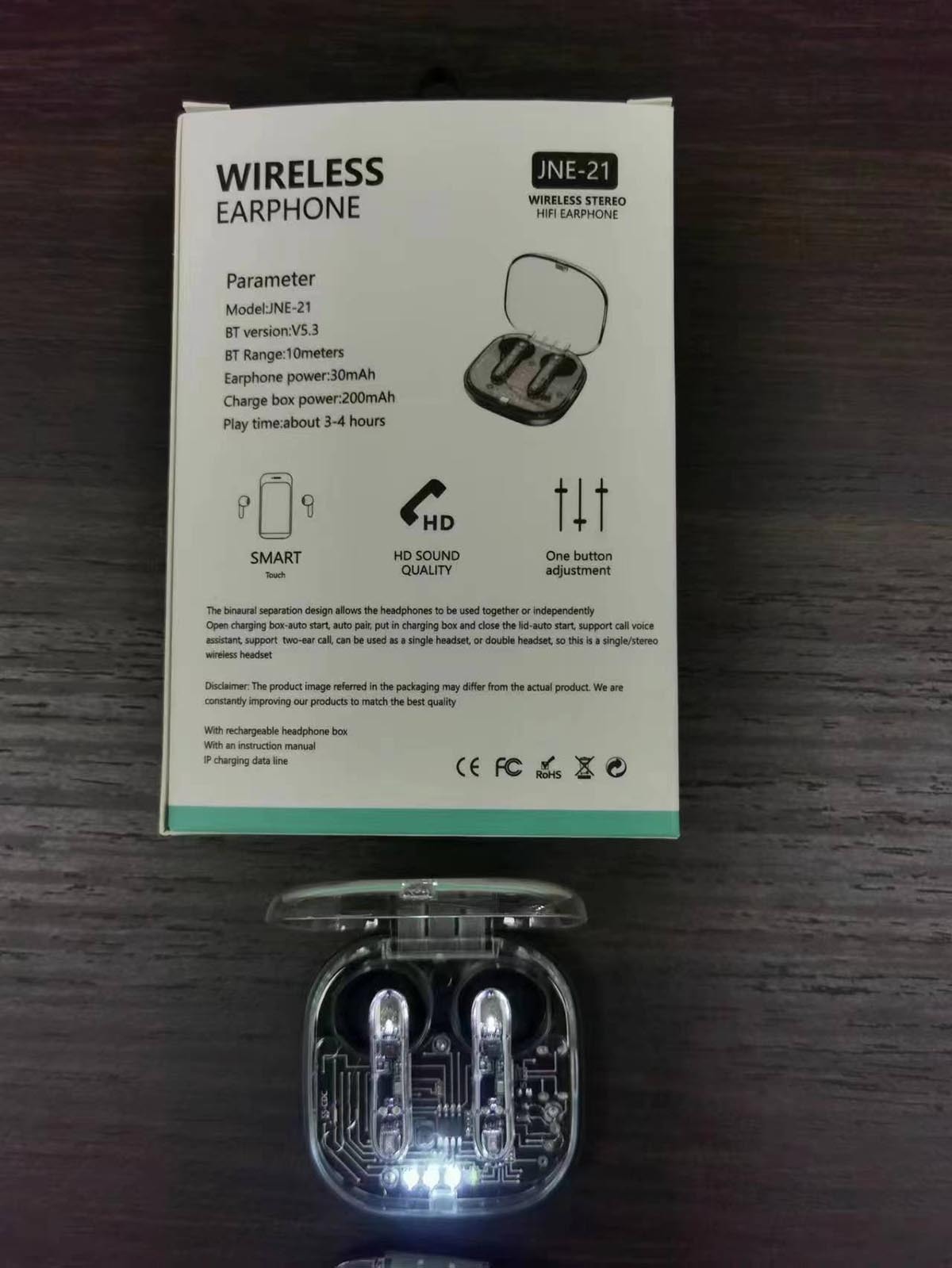 Neutral Wireless Bluetooth earphones H58,nodizz