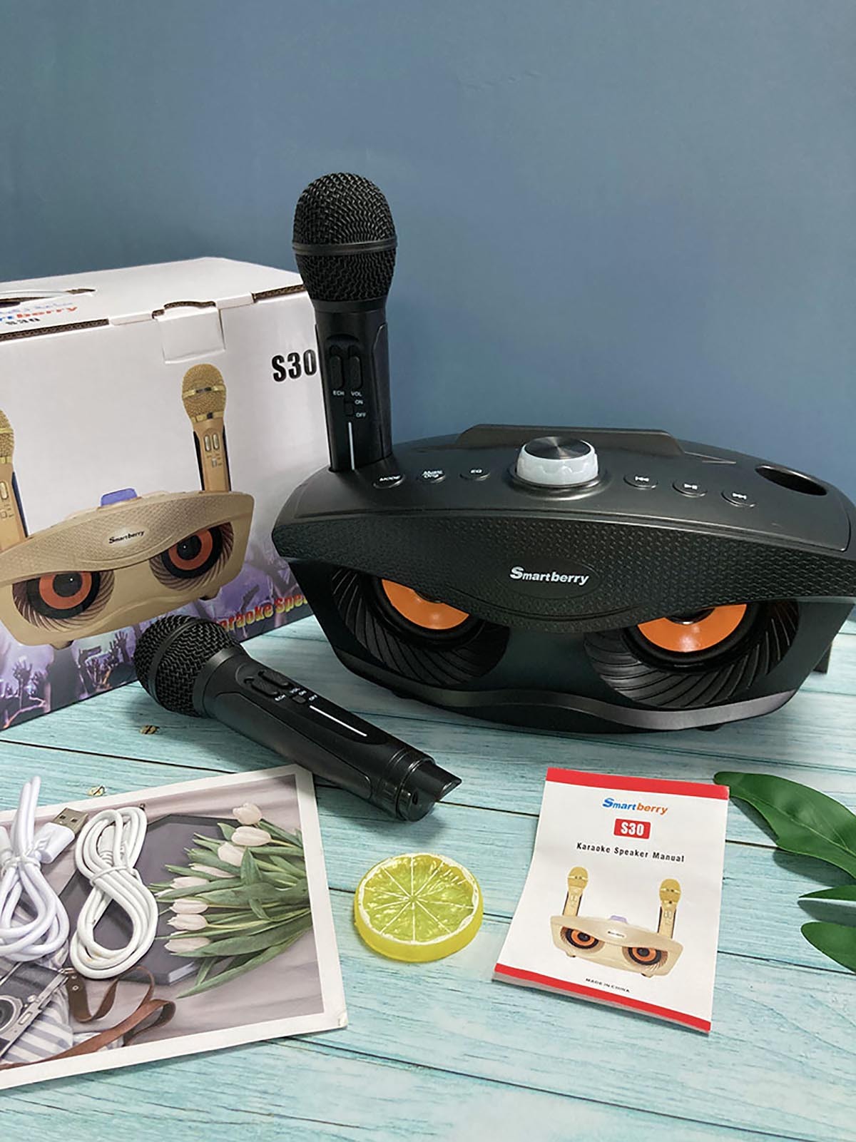 Smartbarry Bluetooth audio microphone S30,nodizz