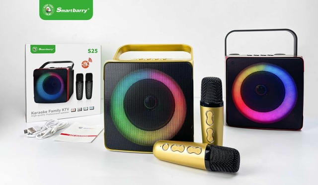 Smartbarry ميكروفون صوت بلوتوث M25,Huilong Group