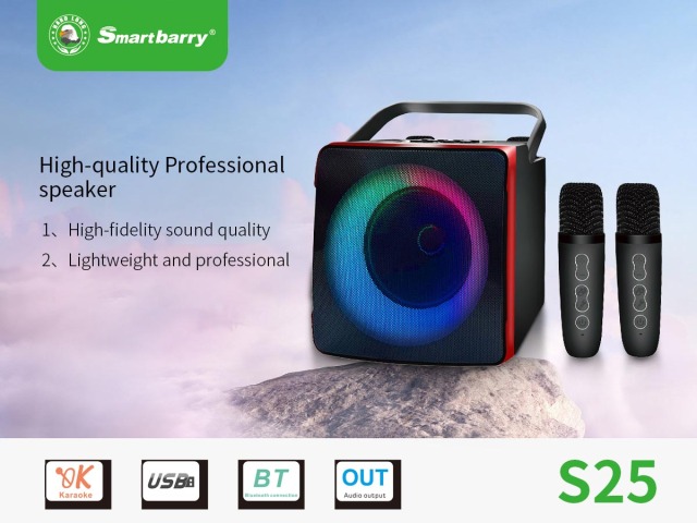 Smartbarry ميكروفون صوت بلوتوث M25,Huilong Group