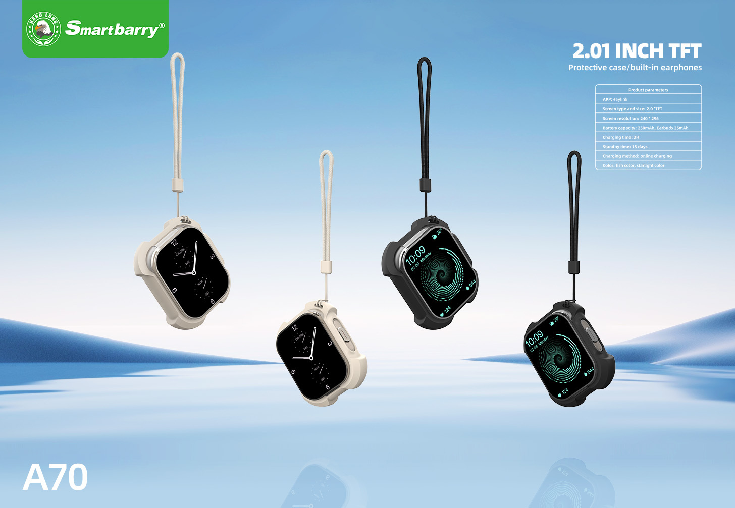 Watch Tws 2-in-1 A70,nodizz