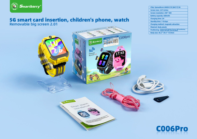 4G card insertion smartwatch C006 PRO,Huilong Group