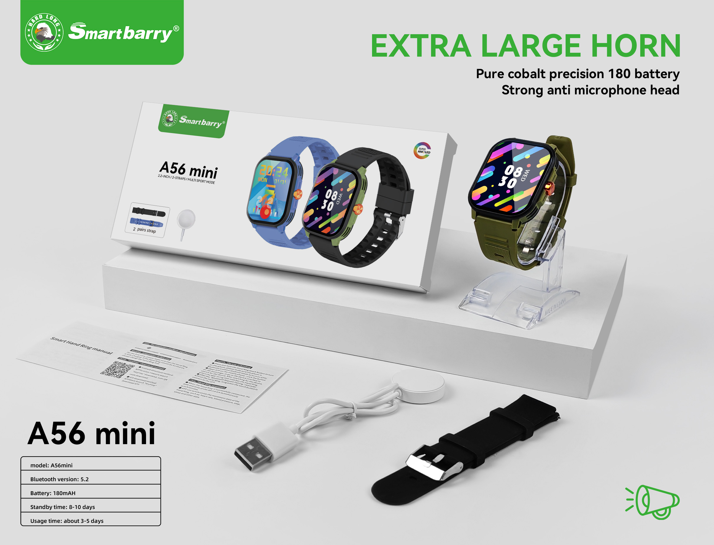 Smart Watch A56mini,Huilong Group