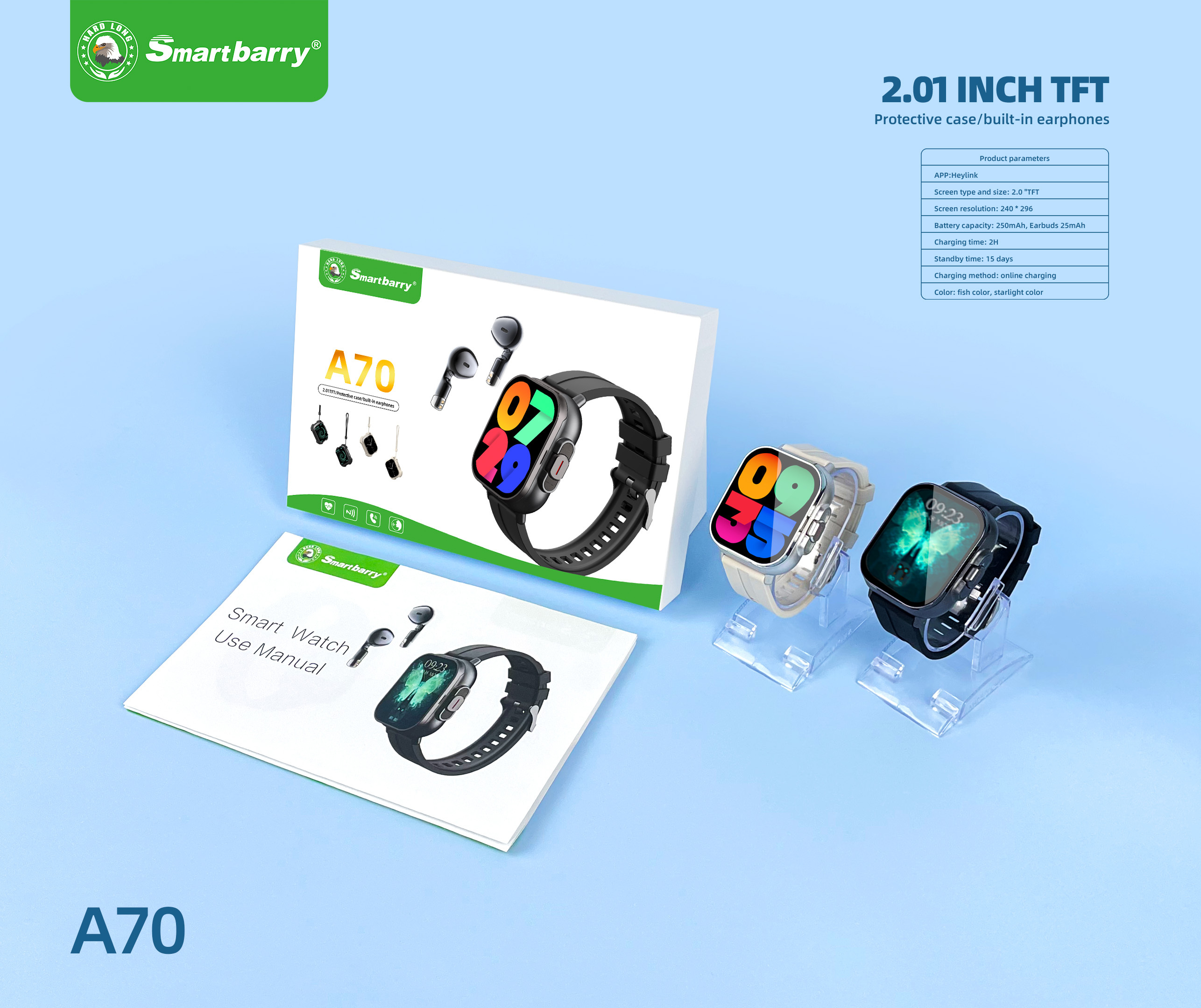 Watch Tws 2-in-1 A70,nodizz