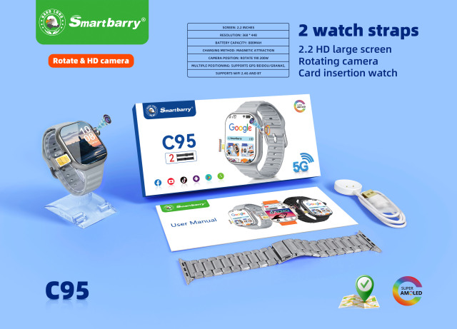 4G card insertion smartwatch C95,Huilong Group