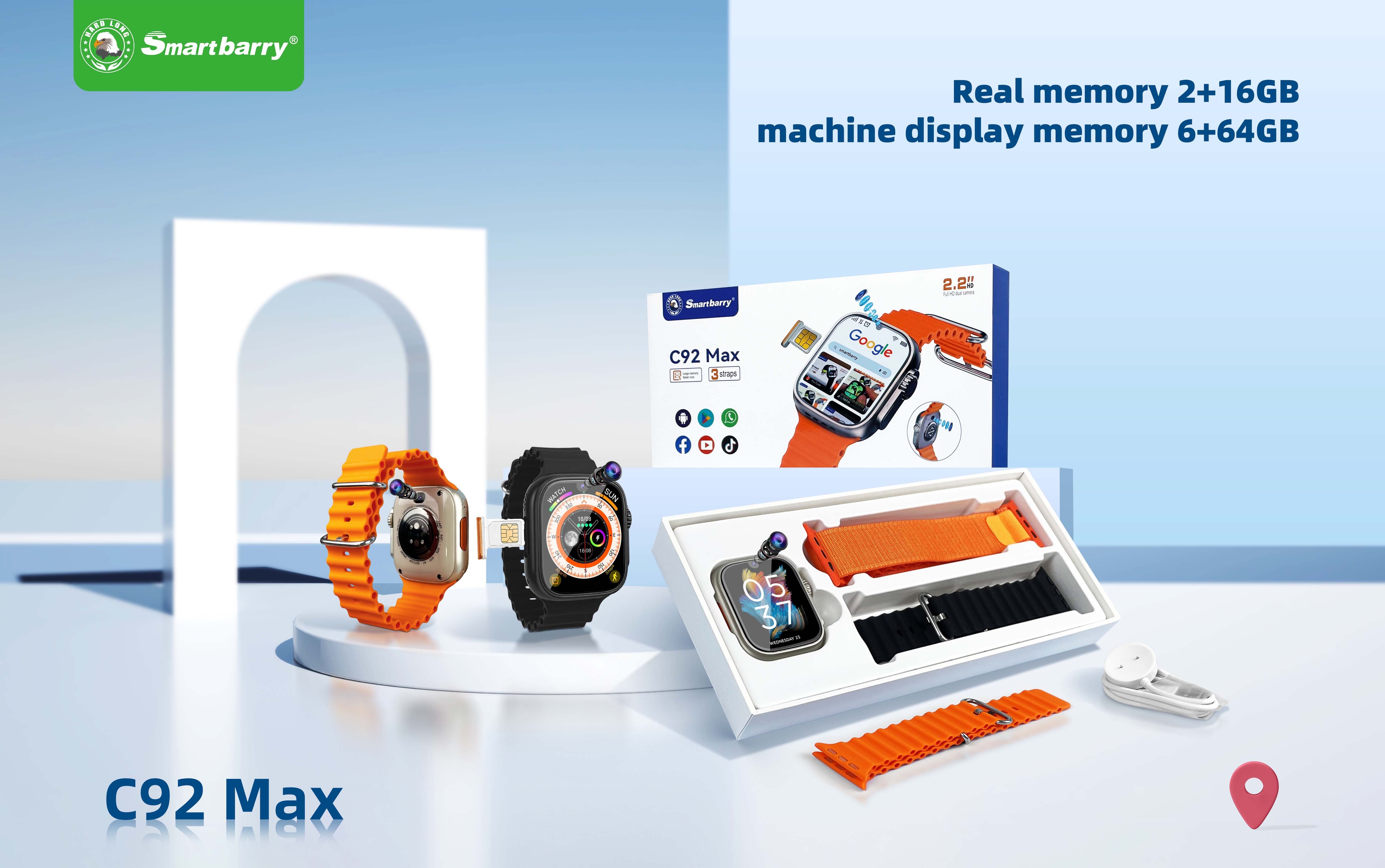 4G card insertion smartwatch C92 MAX,nodizz