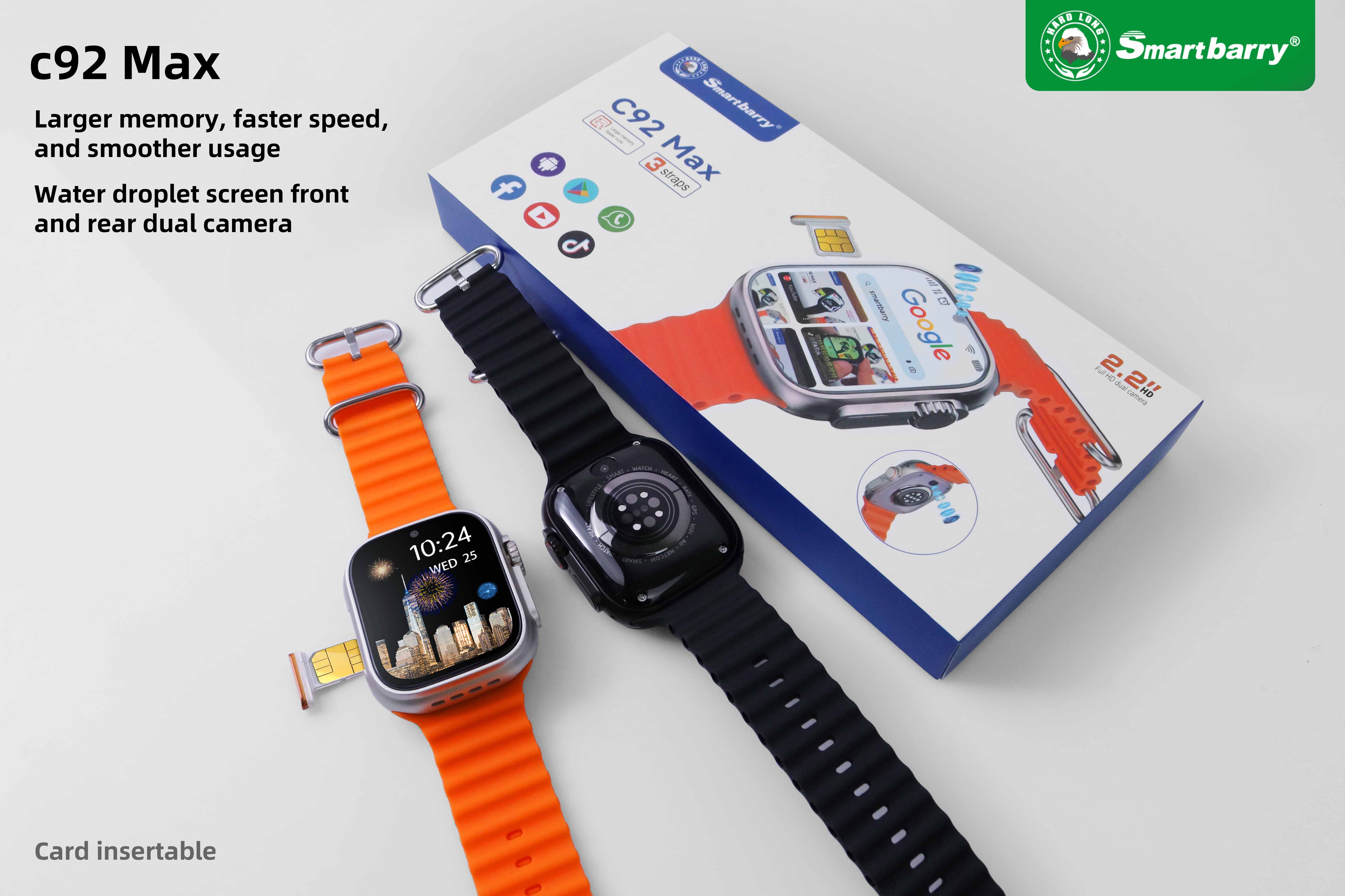 4G card insertion smartwatch C92 MAX,nodizz