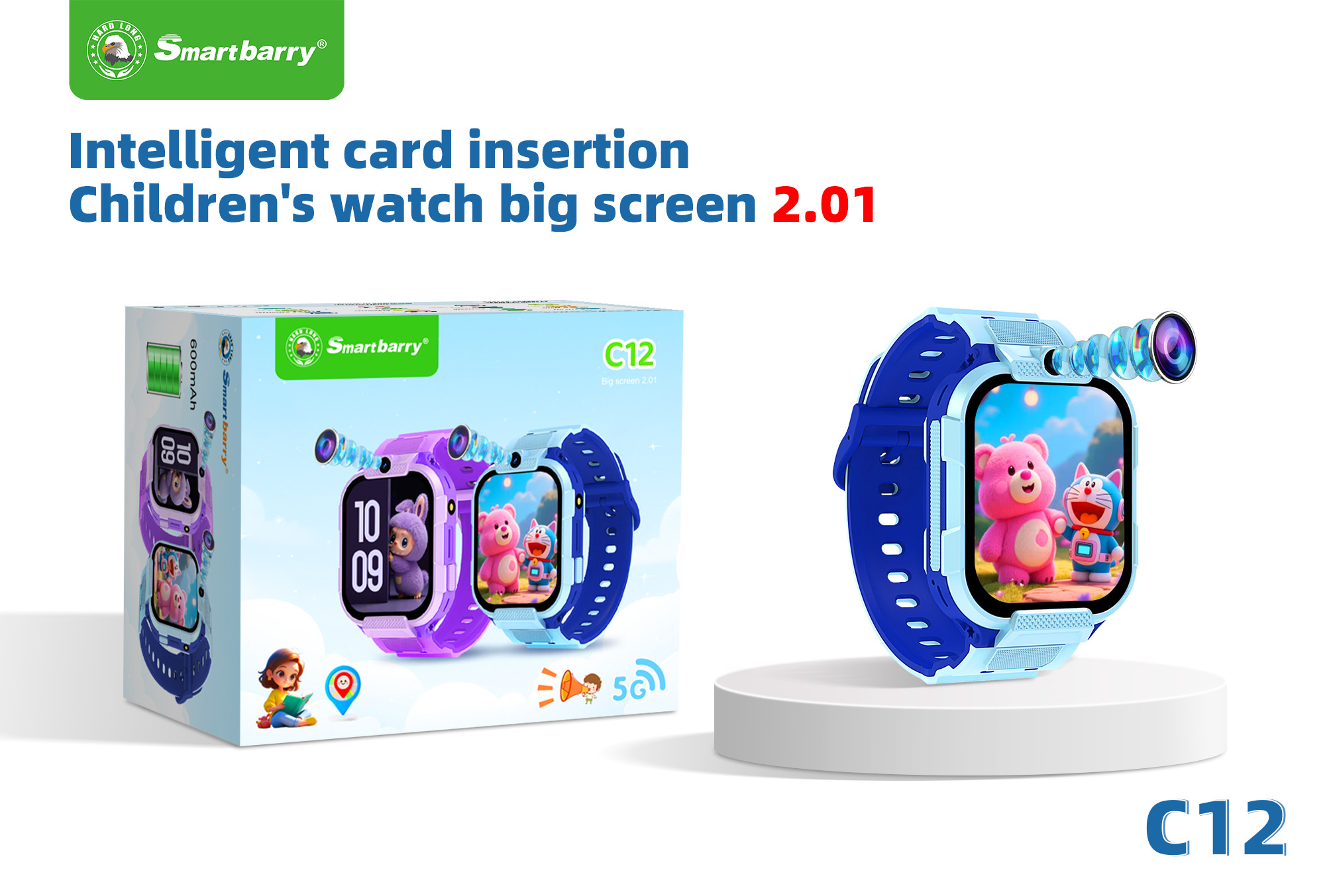 4G card insertion smart watch C12,nodizz
