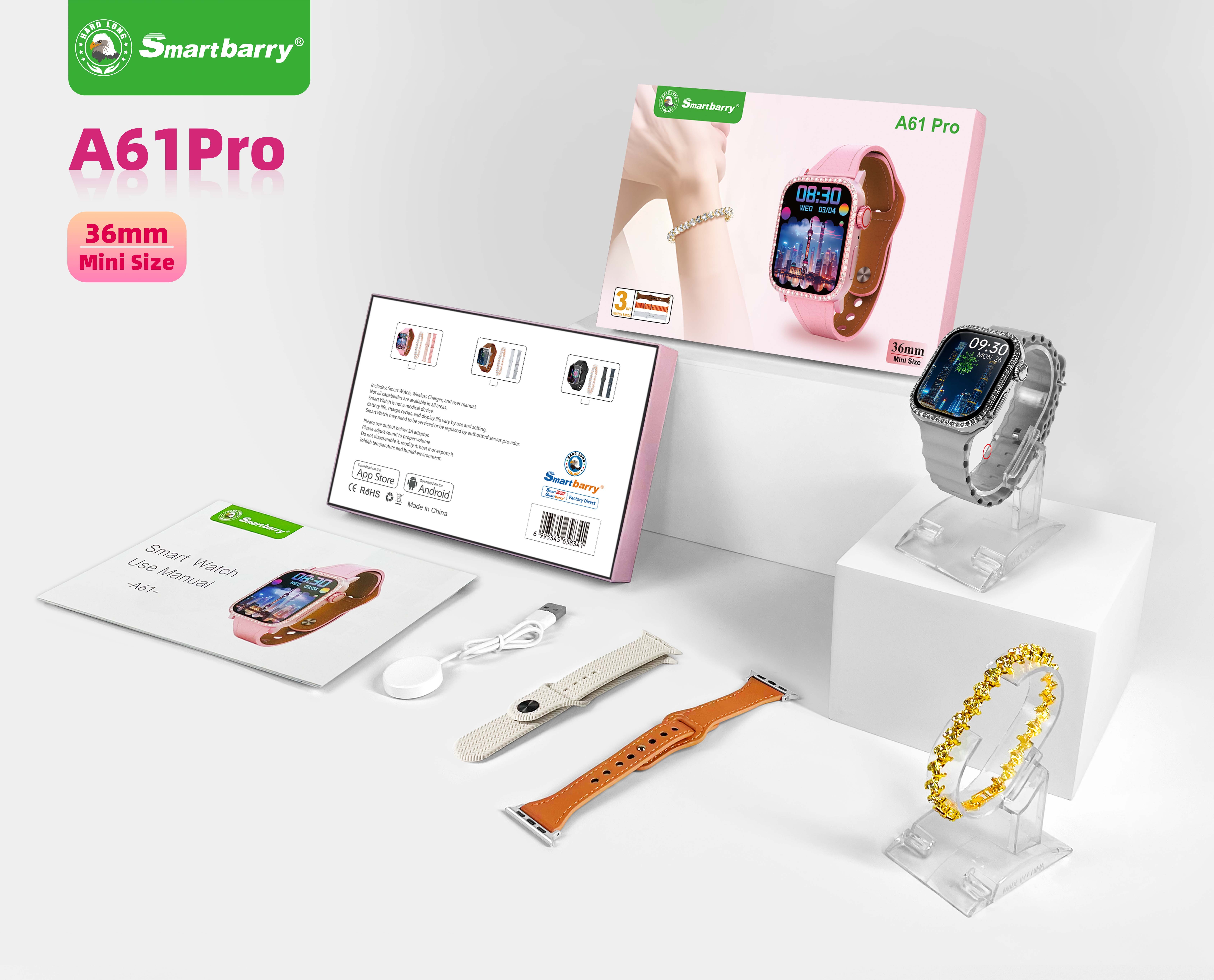 Smart Watch A61pro,Huilong Group