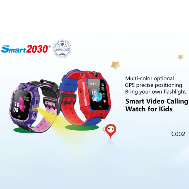 2G card insertion kid's watch C002,Huilong Group