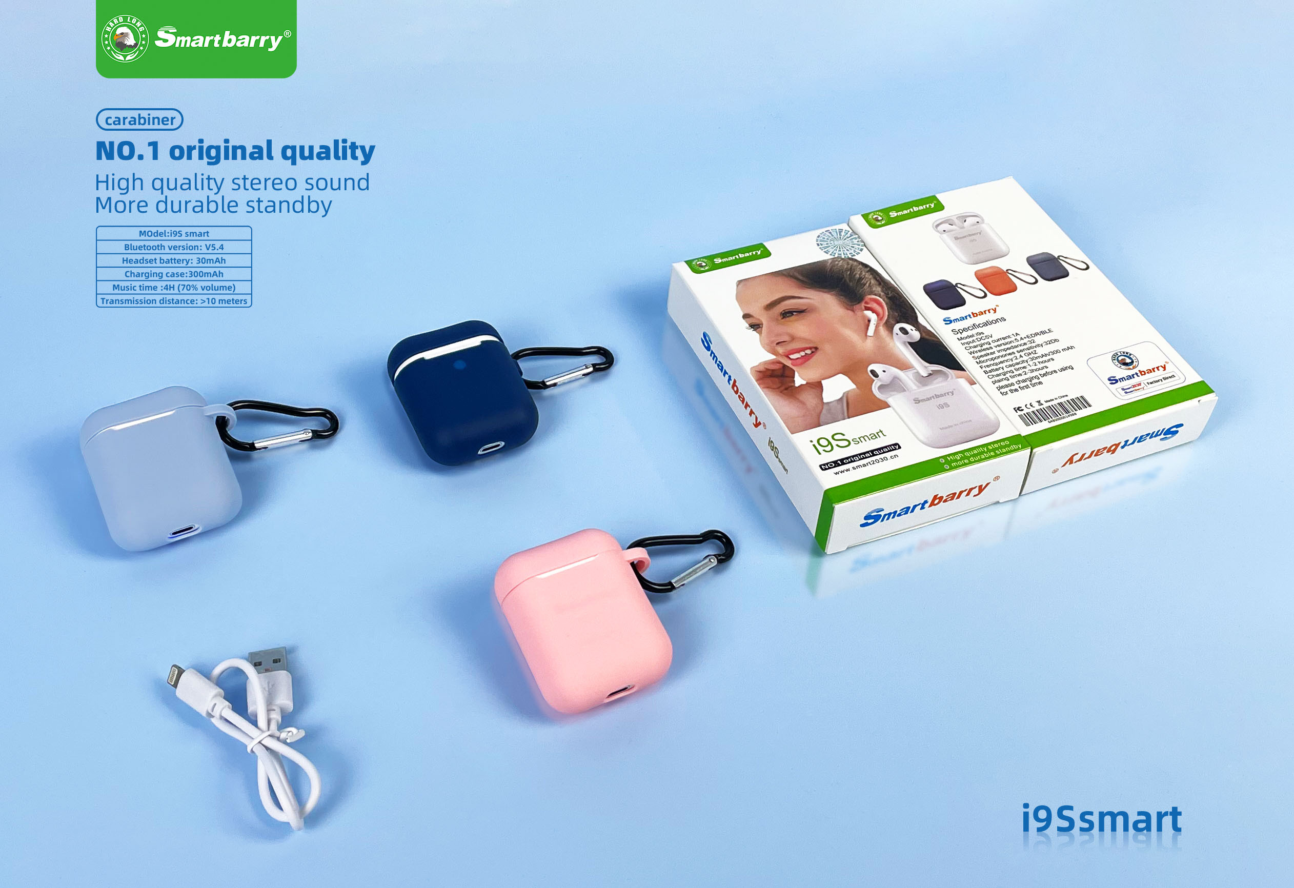 Bluetooth headset i9s,nodizz